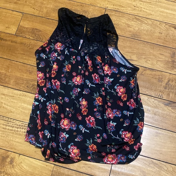 Roper Pink Sleeveless Ruffled Blouse western shirt - Picture 4 of 4